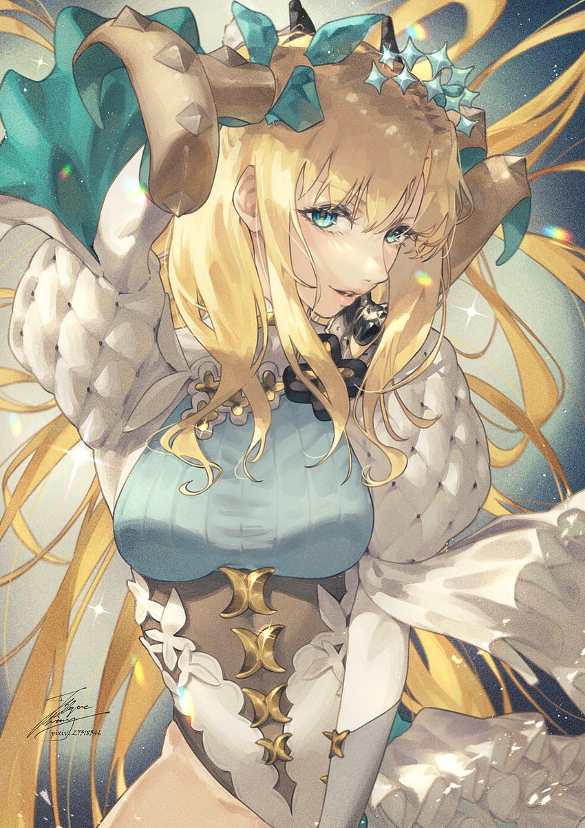 ereshkigal and space ereshkigal (fate and 1 more) drawn by fadingz