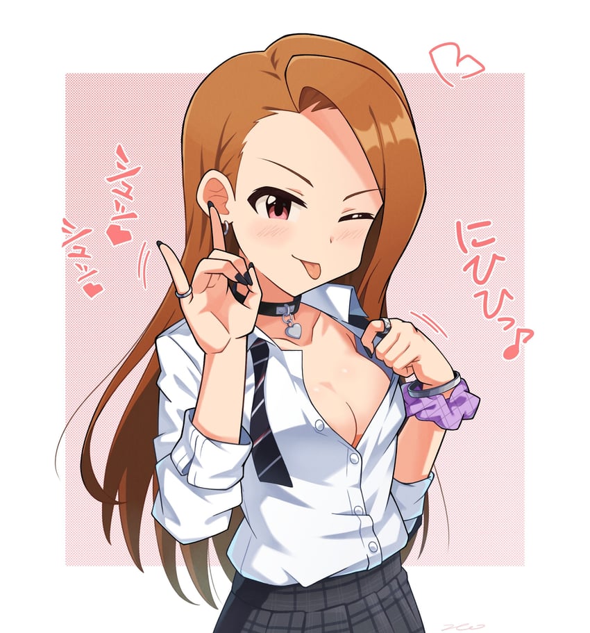 minase iori (idolmaster and 2 more) drawn by kim_da-yoon