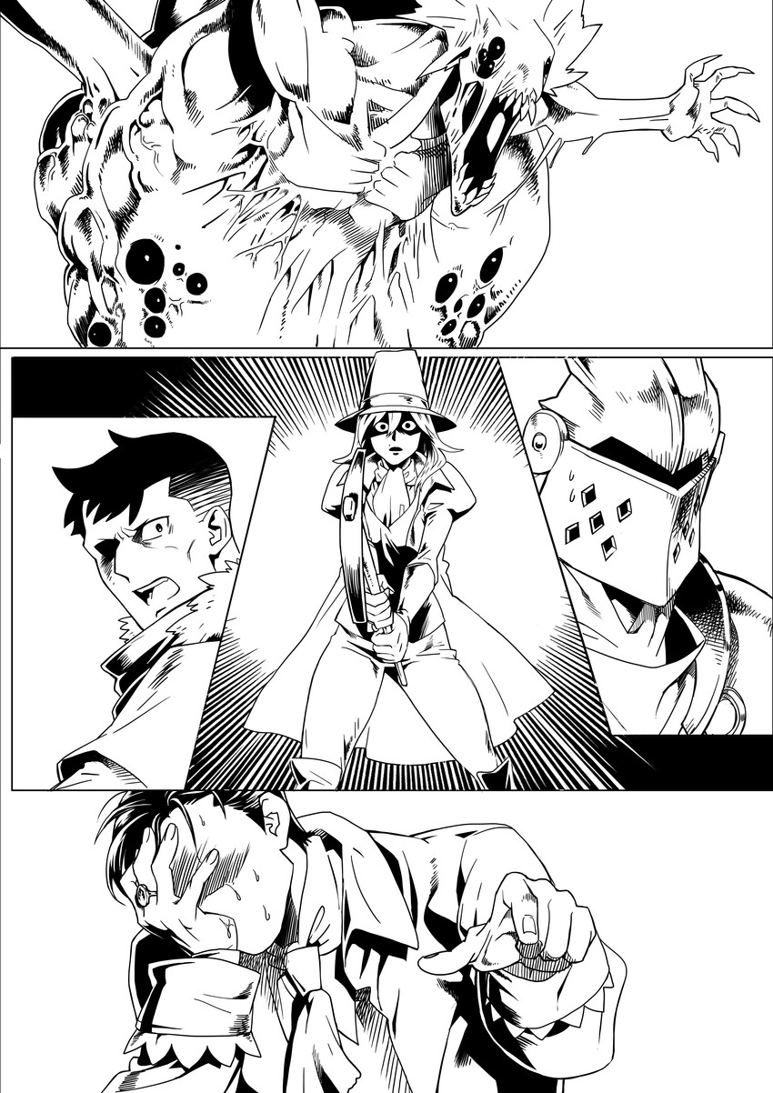 highwayman, crusader, graverobber, the heir, and heart of darkness (darkest dungeon) drawn by varamill