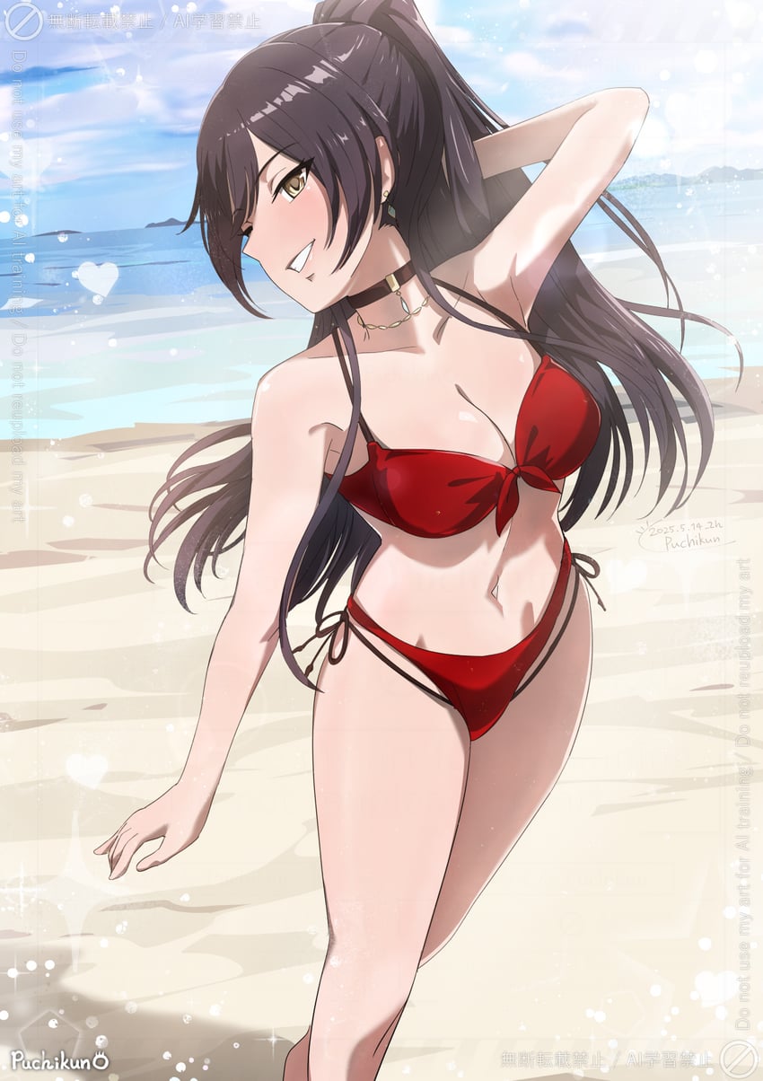 shirase sakuya (idolmaster and 1 more) drawn by puchikun