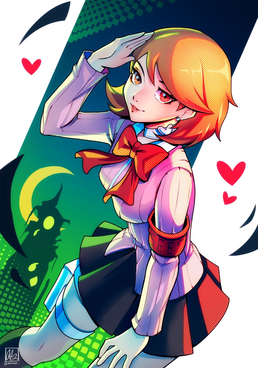 takeba yukari (persona and 1 more) drawn by alina_l