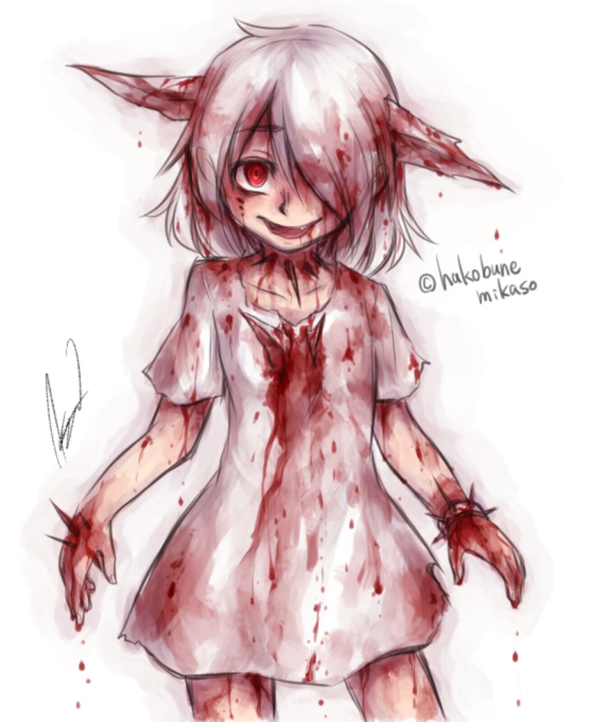 kushizashi-chan (original) drawn by aosora_(mizore)