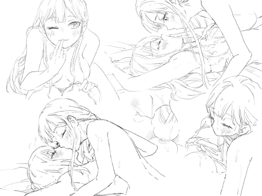 togawa sakiko and misumi uika (bang dream! and 1 more) drawn by nichiju_(you)