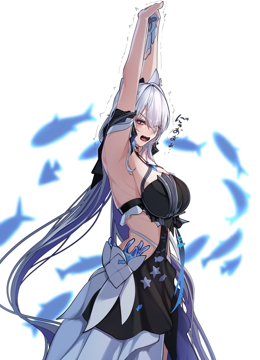 kiana kaslana (honkai and 1 more) drawn by kamishiro_noa