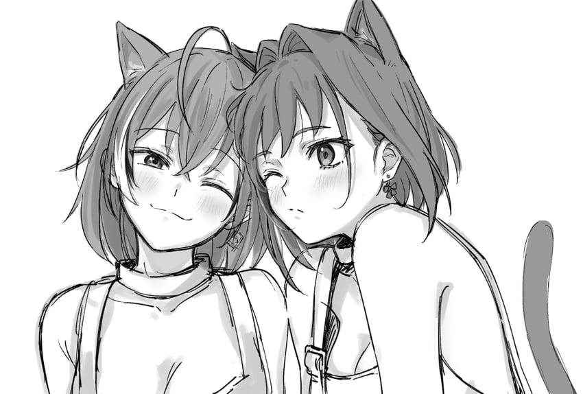 ouro kronii and nanashi mumei (hololive and 1 more) drawn by kisuu_(oddnumberr_)