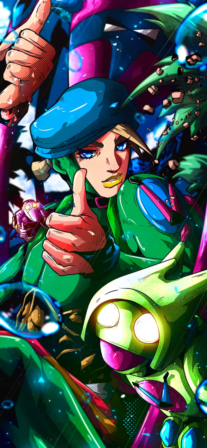 usagi aloha'oe, november rain, charming man, the matte kudasai, smooth operators, and 1 more (jojo no kimyou na bouken and 1 more) drawn by noonvincent