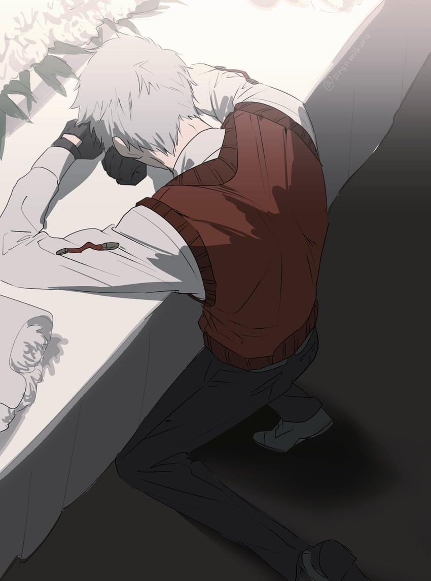 sanada akihiko (persona and 1 more) drawn by prsnmikuro