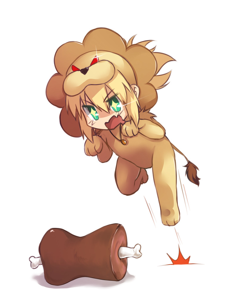artoria pendragon, mordred, and saber lion (fate and 2 more) drawn by tusia