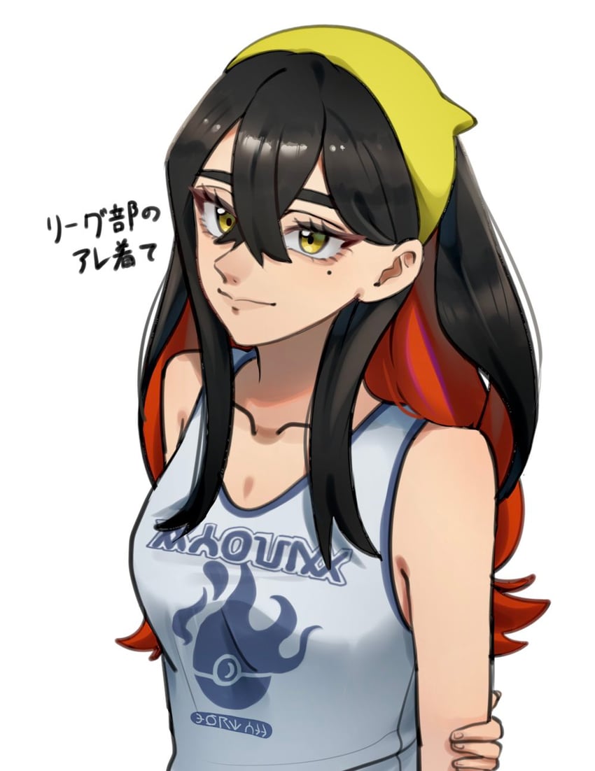carmine (pokemon and 1 more) drawn by echizen_(n_fns17)