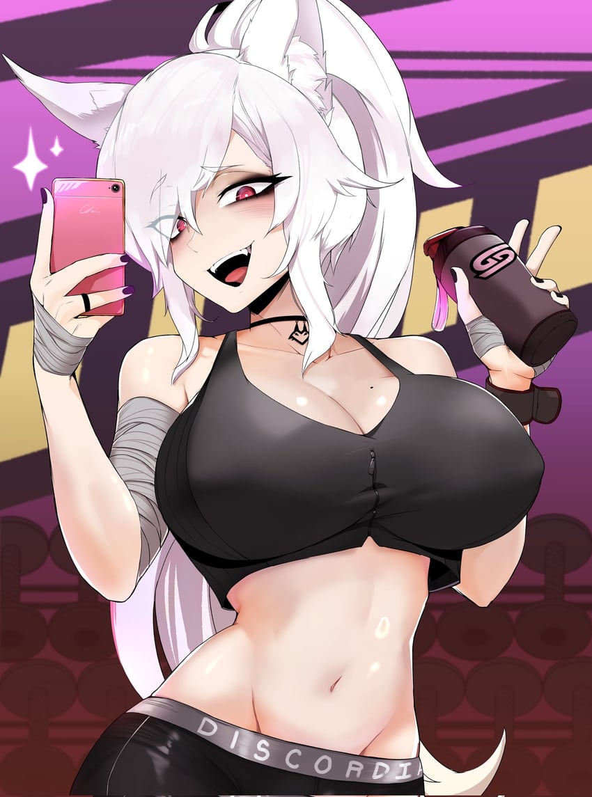 discordia (gamer supps and 1 more) drawn by rumi_(rumigawa31)