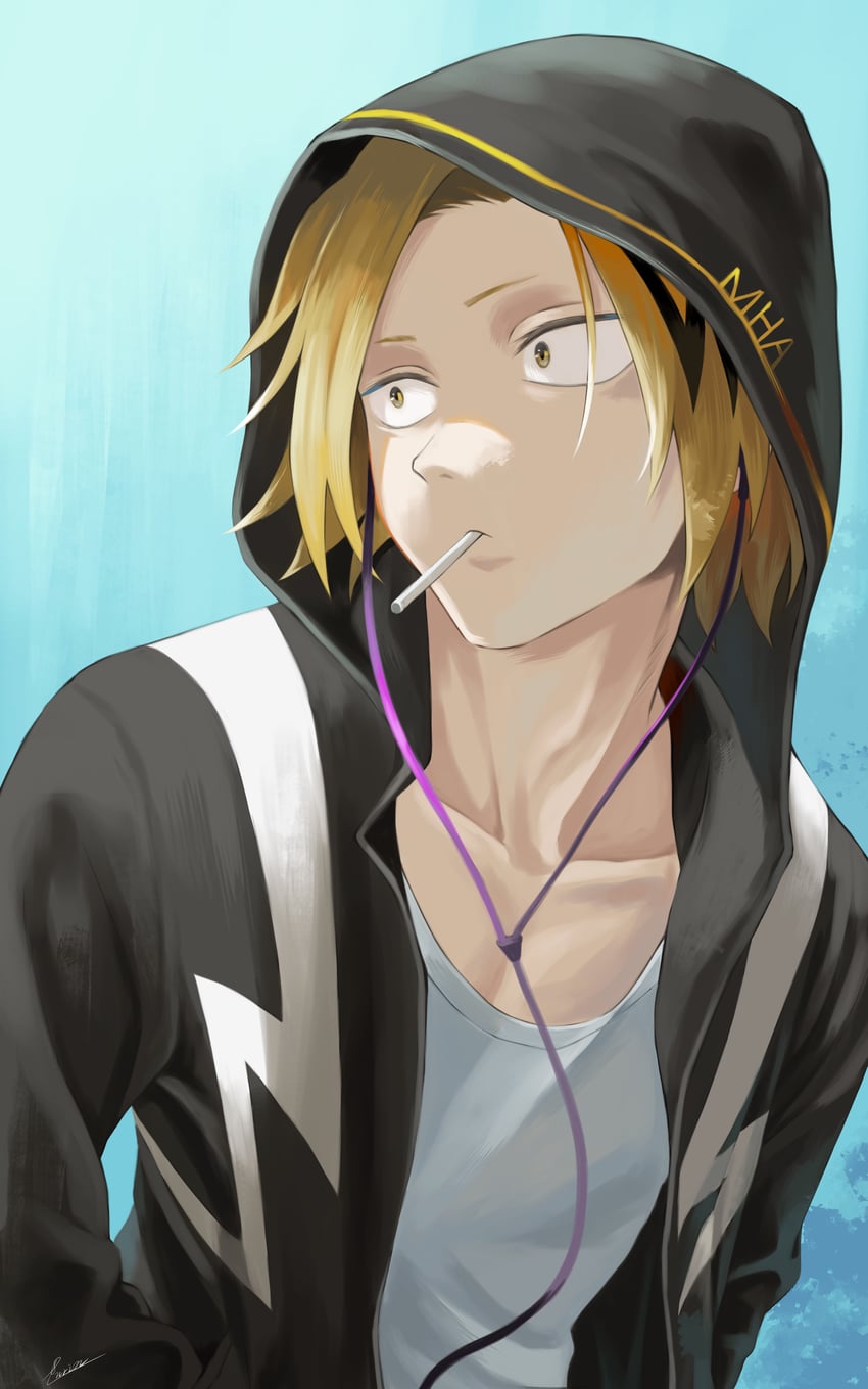 kaminari denki (boku no hero academia) drawn by fengling_(furin-jp)