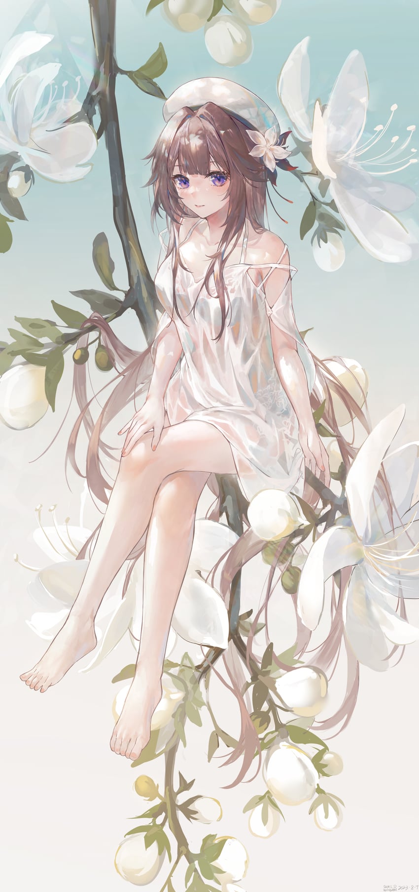 herta (honkai and 1 more) drawn by swkl:d