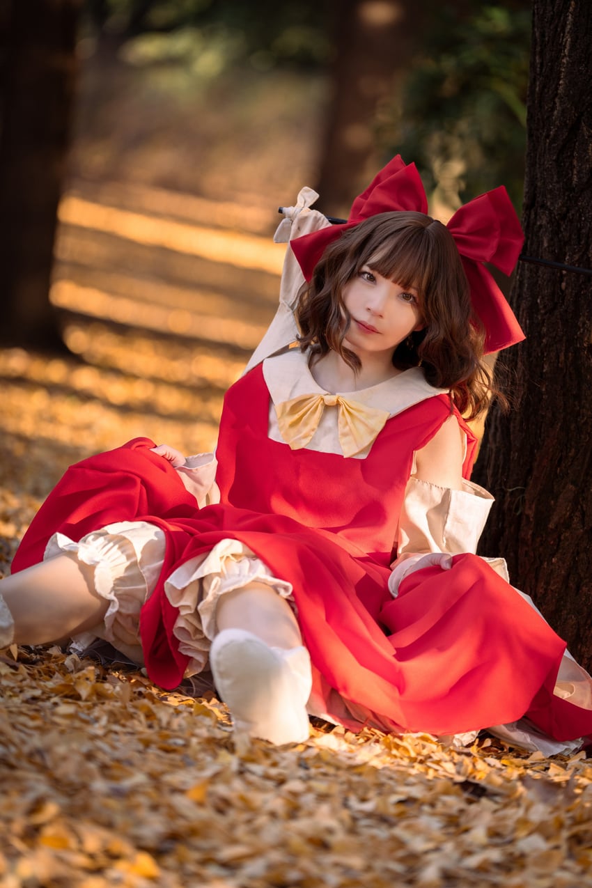 hakurei reimu (touhou and 1 more) drawn by tamarie_amareto