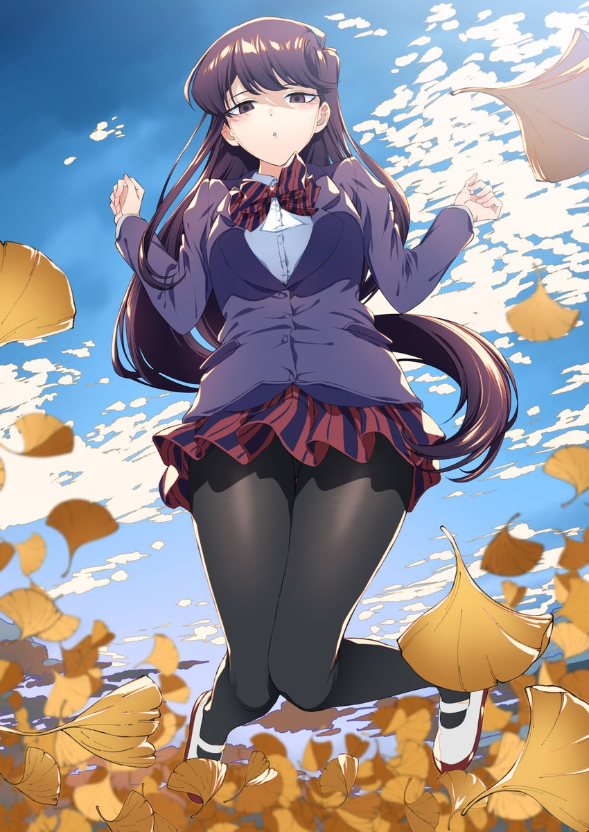 komi shouko (komi-san wa komyushou desu) drawn by inu_(aerodog)
