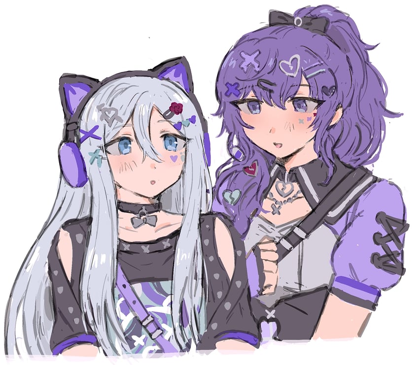 asahina mafuyu and yoisaki kanade (project sekai) drawn by sana5353