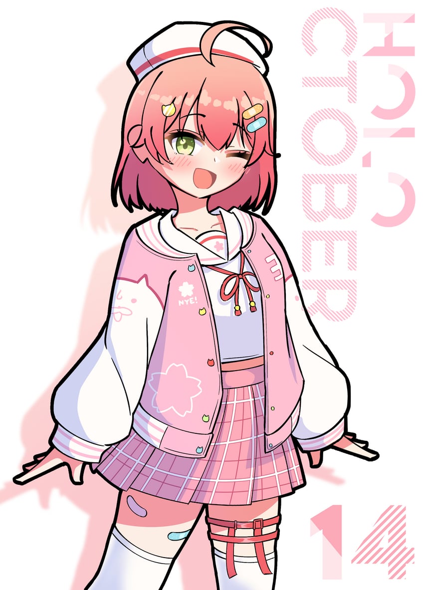 sakura miko (hololive) drawn by shutowl