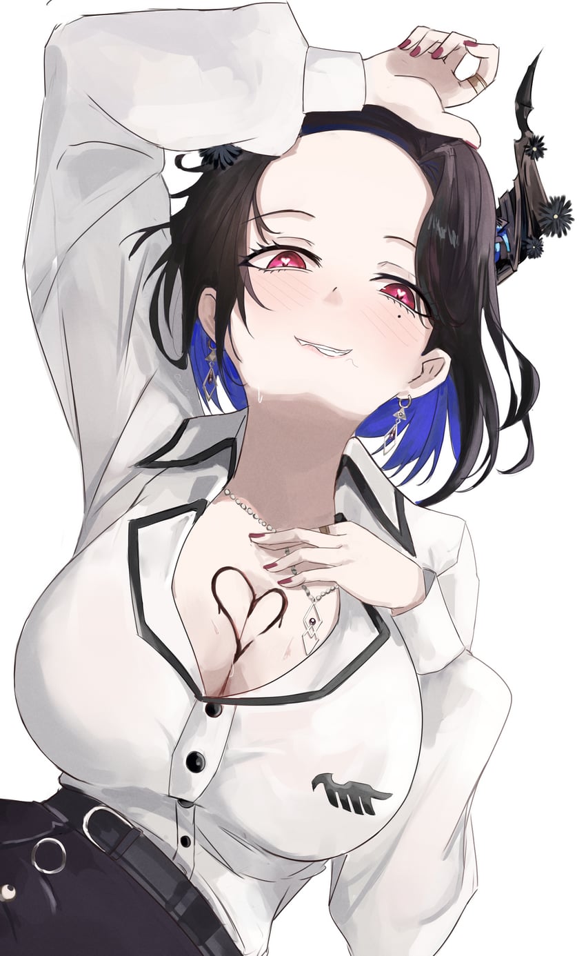 nerissa ravencroft (hololive and 1 more) drawn by canvas_sensei