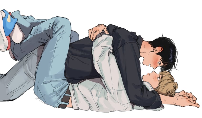 sung han-bin and zhang hao (real life and 1 more) drawn by haotmeal