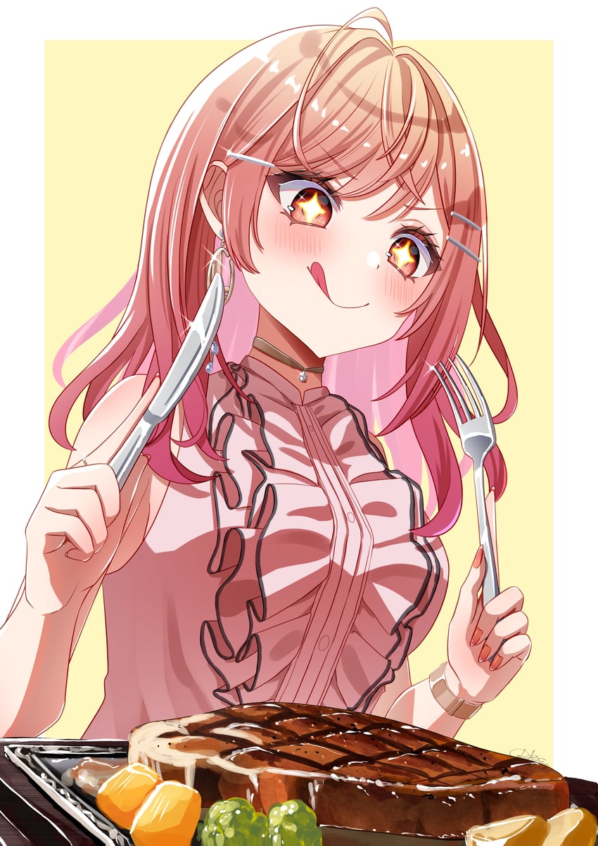 ichijou ririka (hololive and 1 more) drawn by rkc