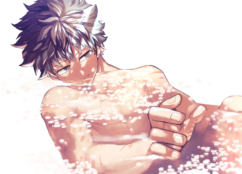 midoriya izuku (boku no hero academia) drawn by yazaki_(yazakc)