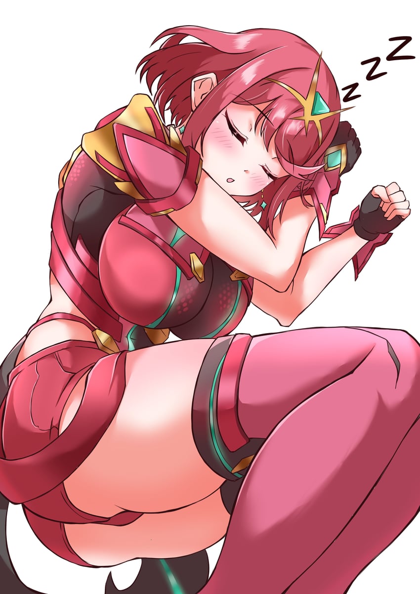 pyra (xenoblade chronicles and 1 more) drawn by otama_(otama_ladle23)