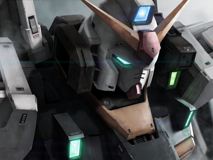 gundam mk ii (gundam and 1 more) drawn by kumagoro1108