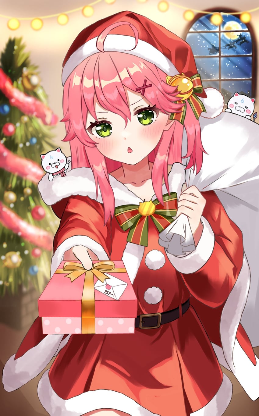 sakura miko and 35p (hololive) drawn by soy_tf_2ilch