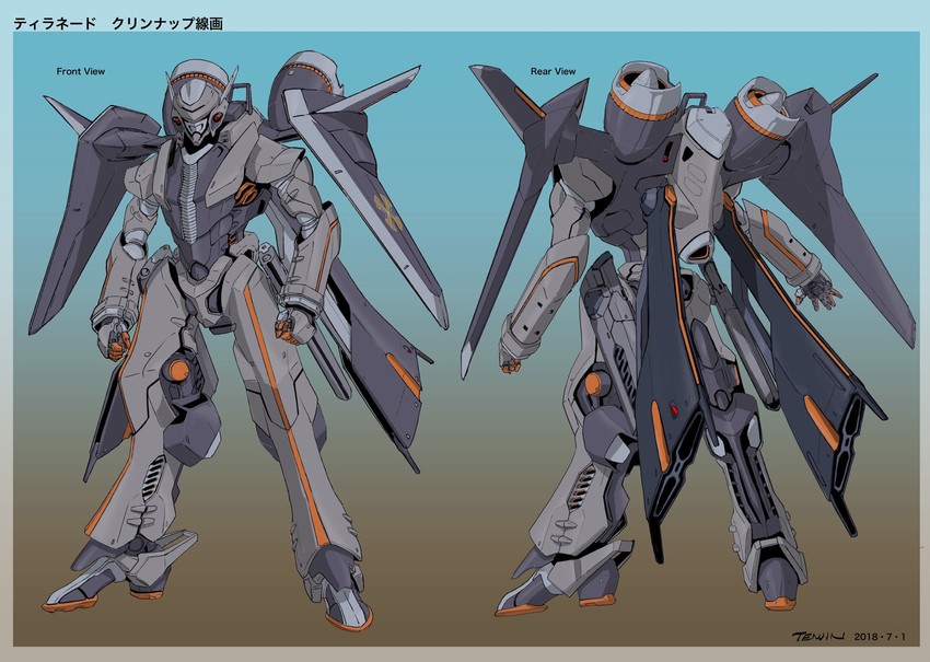 tyranado (super robot wars and 1 more) drawn by tenjin_hidetaka