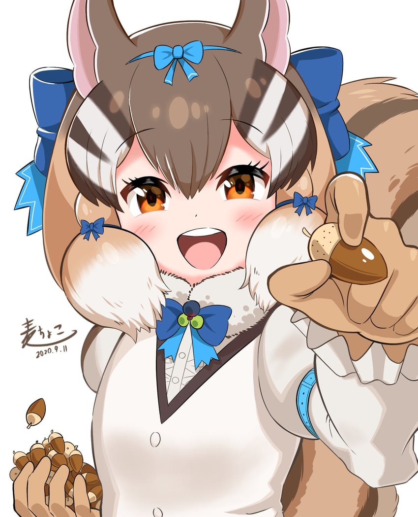 siberian chipmunk (kemono friends and 1 more) drawn by mugichoko_(mugi_choco416)