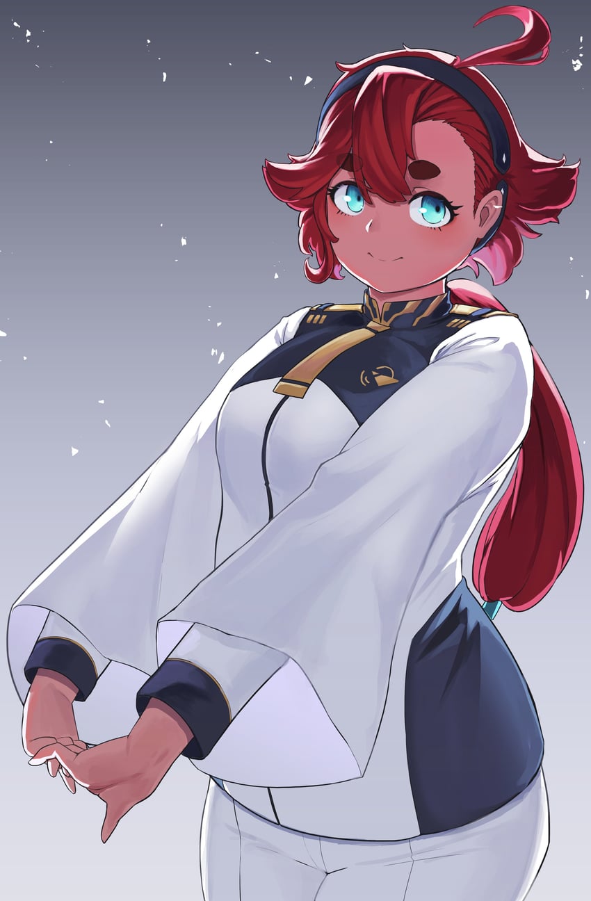 suletta mercury (gundam and 1 more) drawn by tajyador