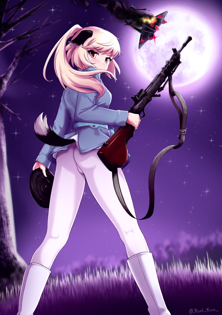 neuroi and laura nissinen (world witches series and 1 more) drawn by kuni-kun