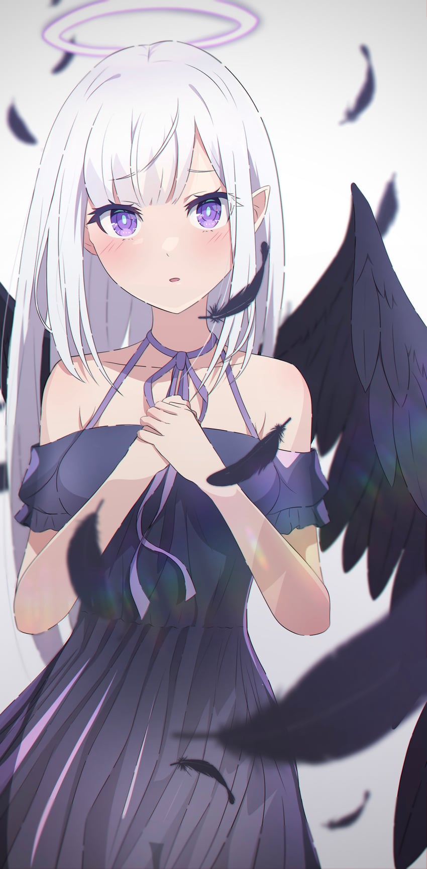 emilia (re:zero kara hajimeru isekai seikatsu) drawn by na-suke