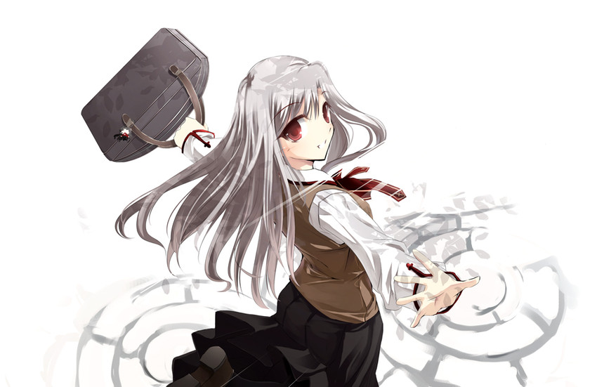 illyasviel von einzbern (fate and 1 more) drawn by satomi_(black_scarecrow)