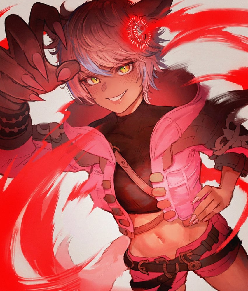 yaana (final fantasy and 1 more) drawn by mugi_kosuta