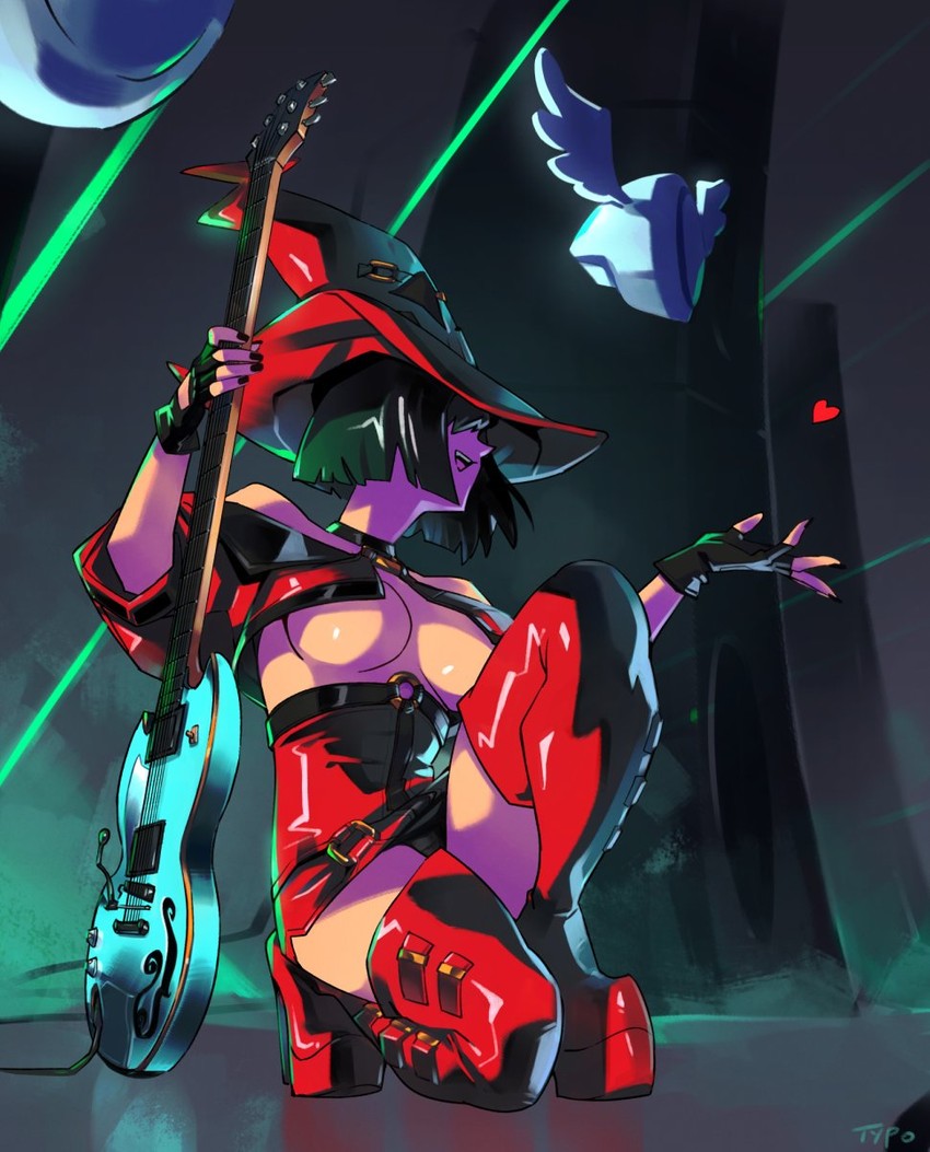 i-no (guilty gear and 1 more) drawn by optionaltypo
