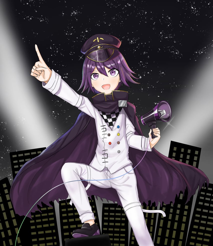 oma kokichi (danganronpa and 1 more) drawn by chiem