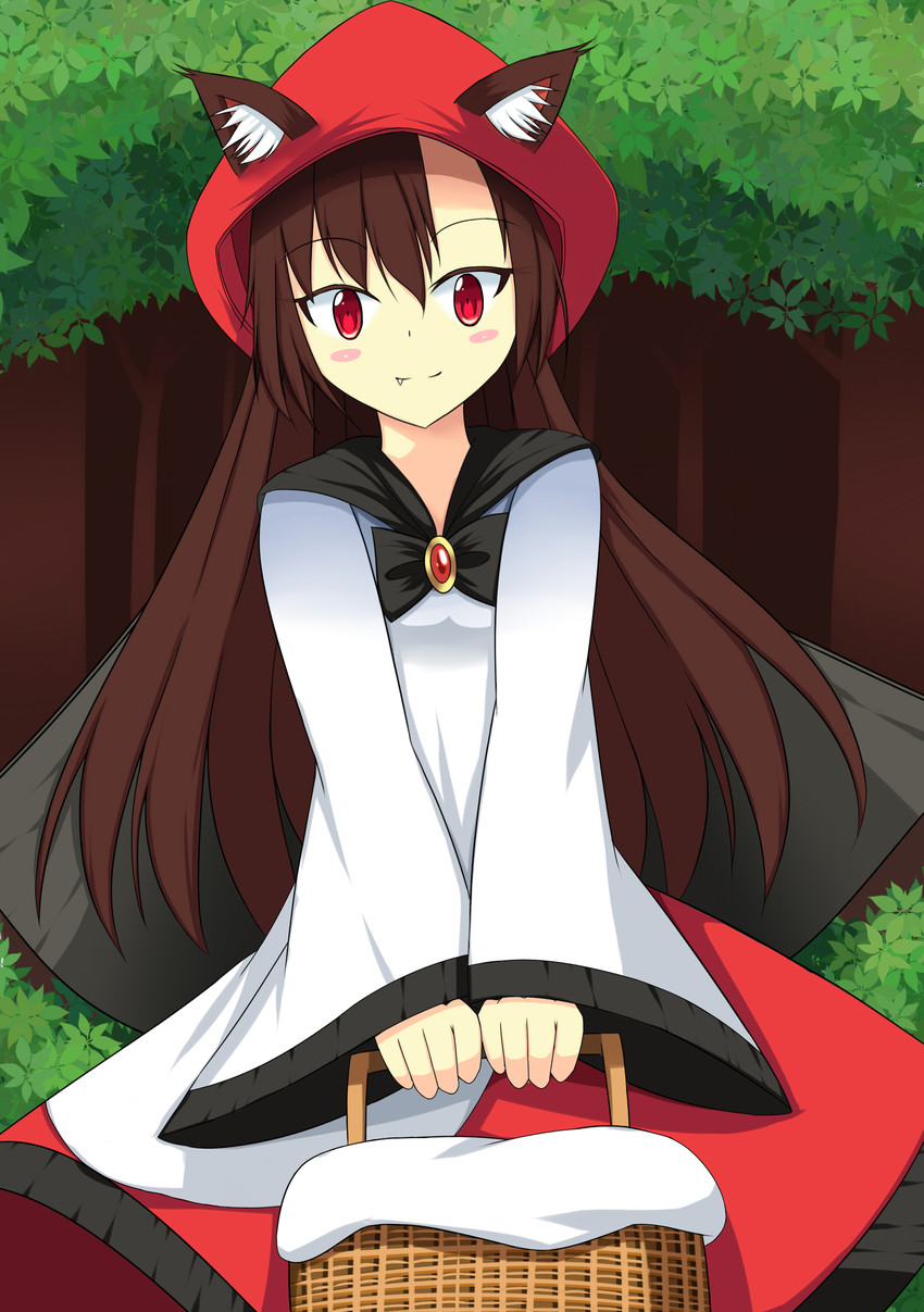 imaizumi kagerou (touhou and 1 more) drawn by anna_sakura