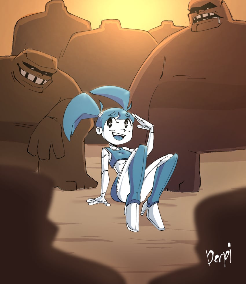 jenny wakeman (my life as a teenage robot) drawn by derpixon