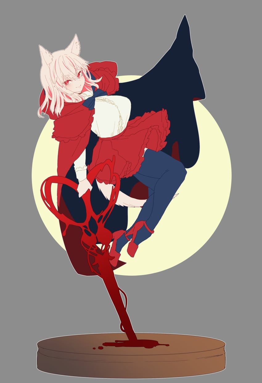 little red riding hood (original and 1 more) drawn by oshiruko_(tsume)
