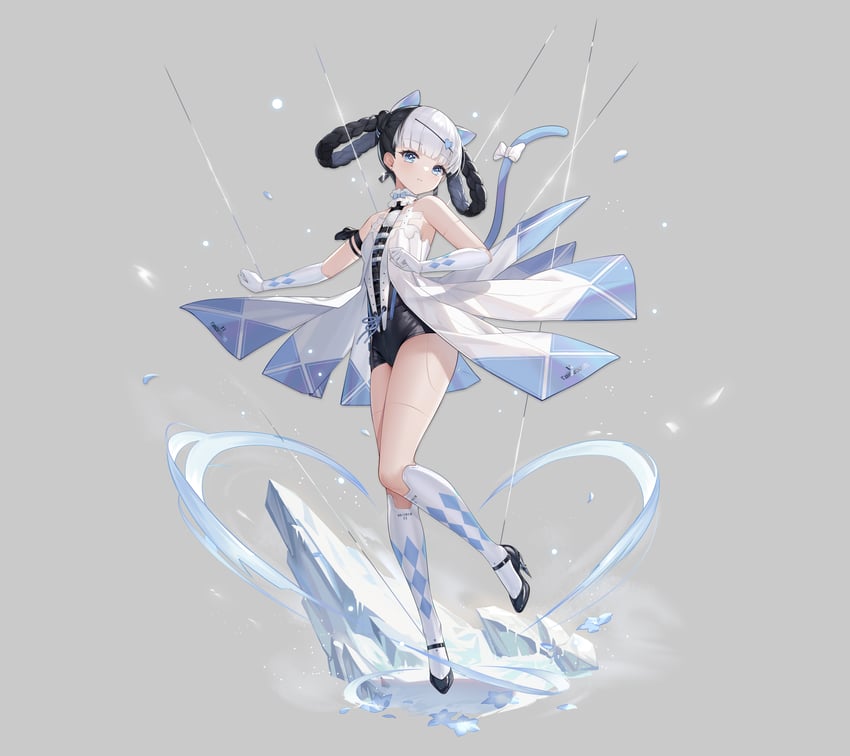 bambinata and bambinata: vitrum (punishing: gray raven) drawn by cc_xiaotintin
