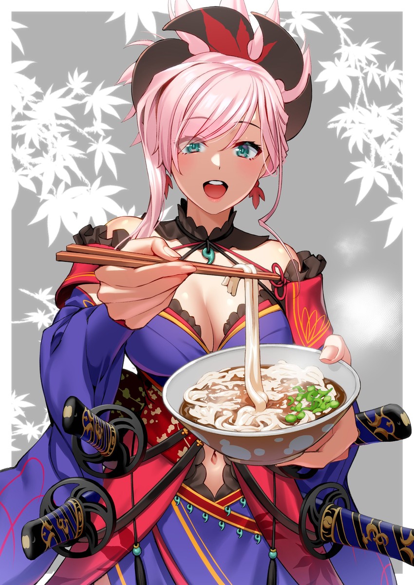 miyamoto musashi (fate and 1 more) drawn by saruchitan