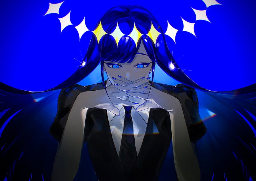 lapis lazuli (houseki no kuni) drawn by kashiba_(iiiiii_kasba)