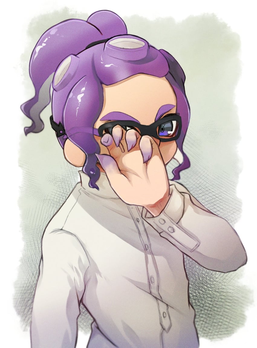 octoling player character and octoling boy (splatoon and 1 more) drawn by ag_muscle