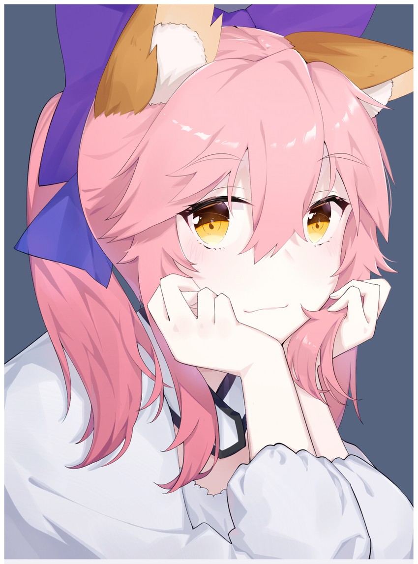 tamamo and tamamo no mae (fate and 3 more) drawn by ieufg