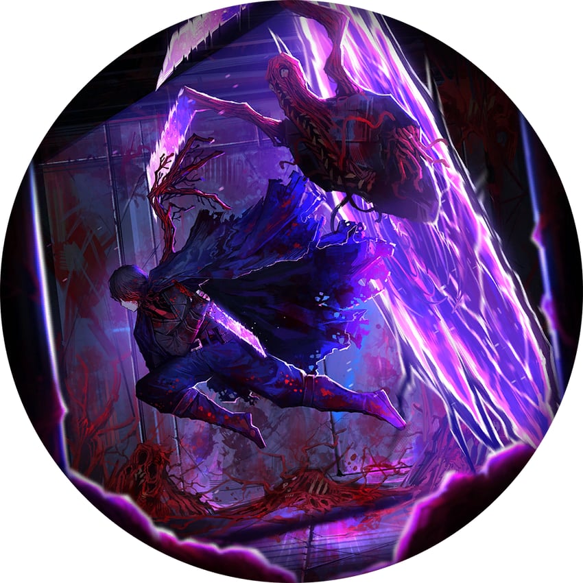 yi sang and wayward passenger (project moon and 1 more) drawn by nai_ga