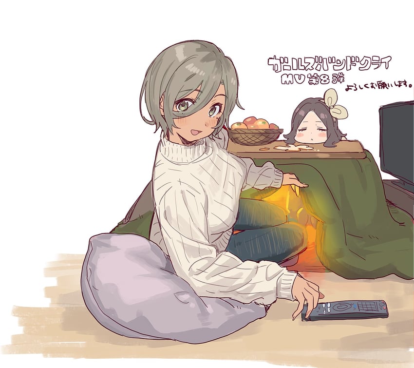 ebizuka tomo and rupa (girls band cry) drawn by teshima_nari