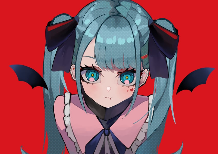 hatsune miku (vocaloid and 1 more) drawn by rei_(rei_270)