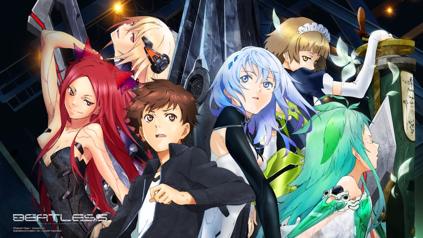 lacia, kouka, snowdrop, methode, saturnus, and 1 more (beatless) drawn by kadowaki_satoshi