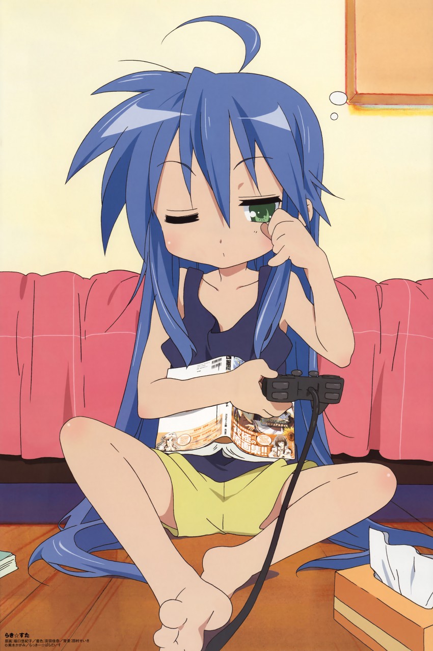 izumi konata (lucky star and 1 more) drawn by horiguchi_yukiko