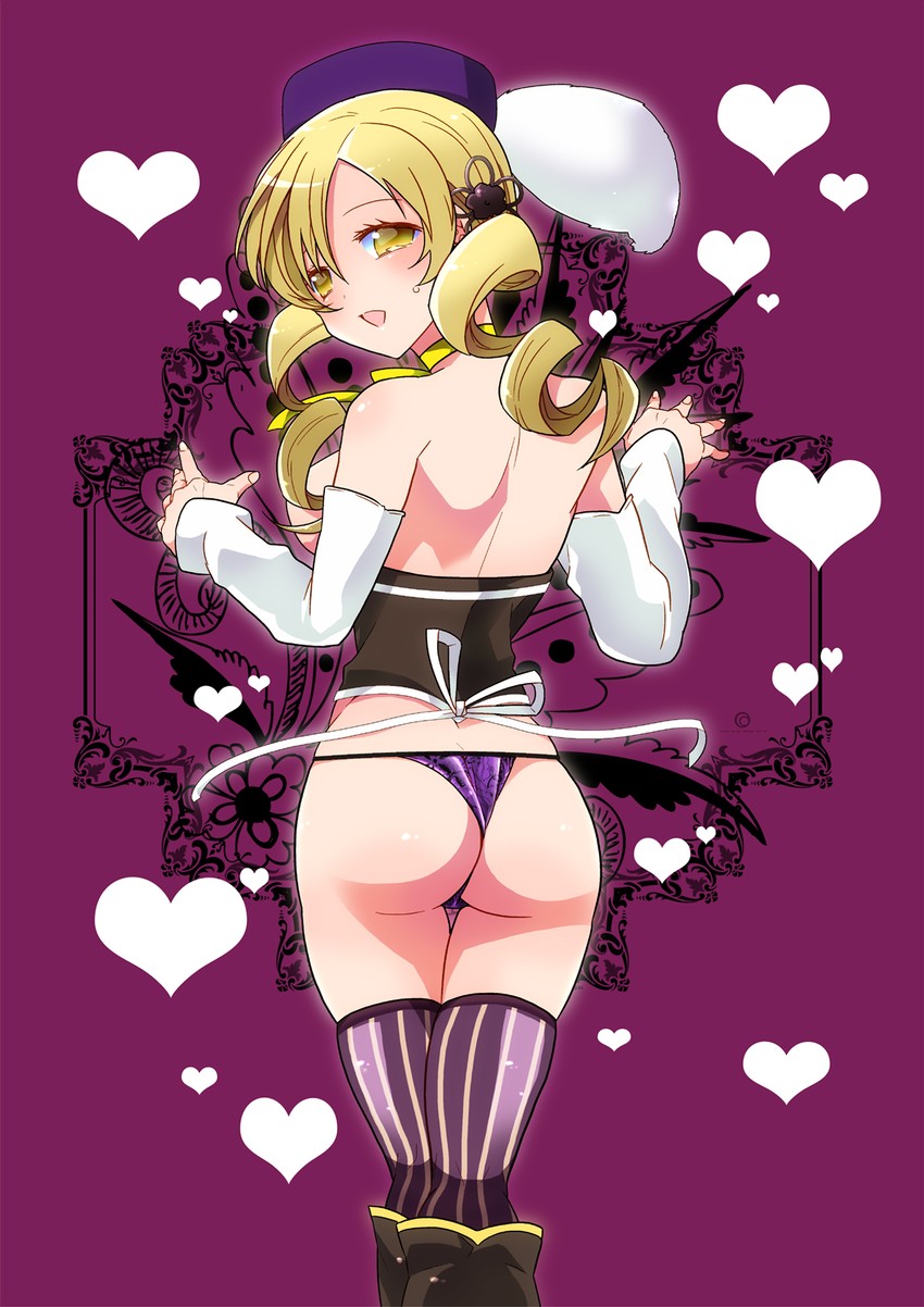 tomoe mami (mahou shoujo madoka magica) drawn by kondoru